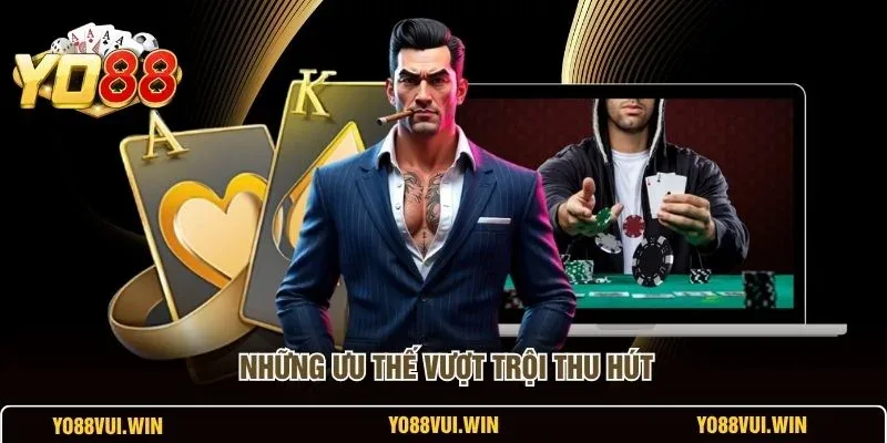 Các cửa cược Con, Cái và Hòa trên bàn baccarat trực tuyến