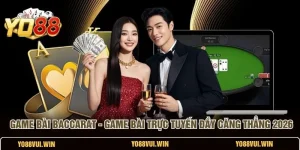 Game Bài Baccarat YO88 – Luật Chơi, Cách Tính Điểm Và Mẹo Chơi