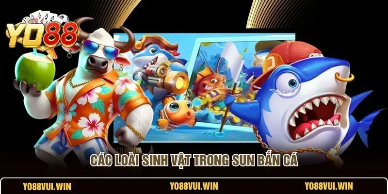 Giao diện chọn cấp súng và khóa mục tiêu khi chơi bắn cá ăn xu