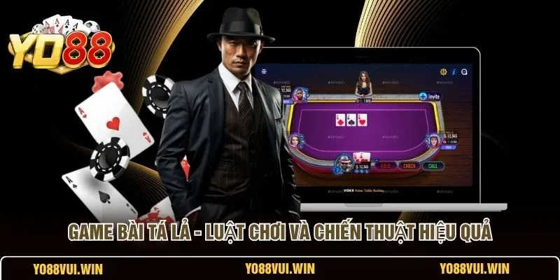 Người chơi chia bài và đánh bài theo lượt trong ván Tá lả
