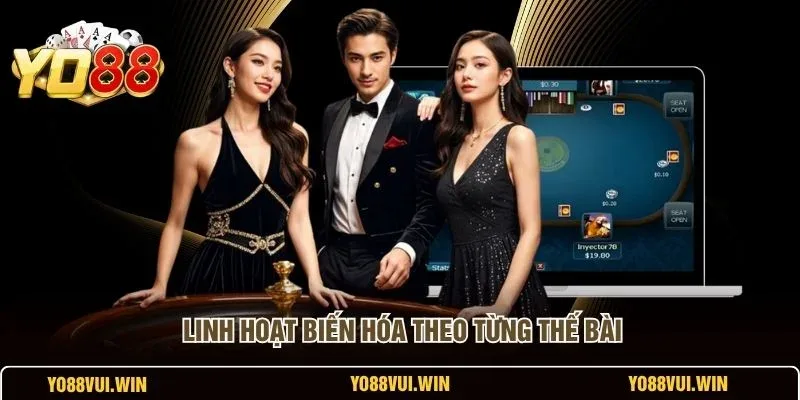 Người chơi suy nghĩ chiến thuật ghi nhớ quân bài và giữ heo