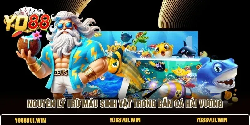 Xạ thủ xả đạn ria và kết hợp vũ khí phụ để săn bầy cá lớn
